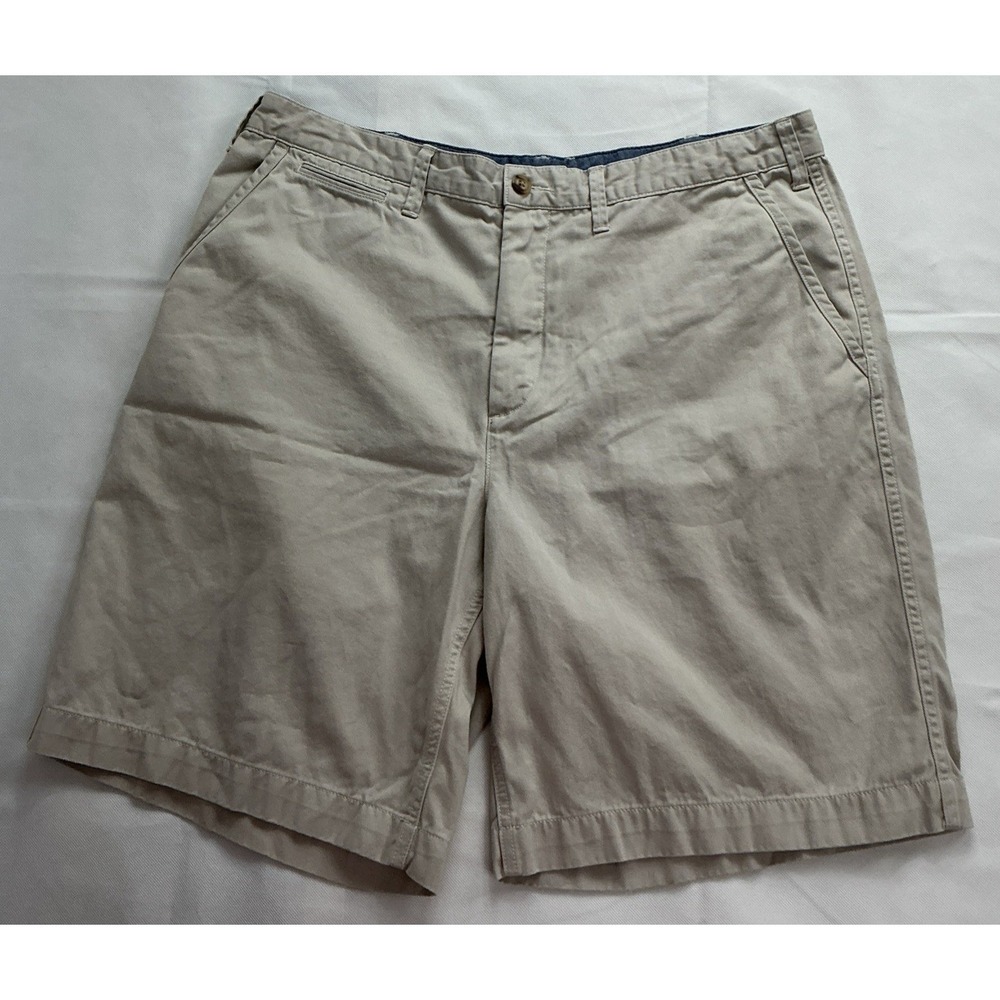 Polo Ralph Lauren Mens Relaxed Fit Chino Shorts Tan Khaki Cotton Size 38 x 9"
